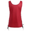 American Flag Patriotic Lace-up Tank Top - Image 3