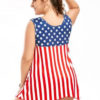 American Flag Patriotic Sleeveless T-Shirt - Image 3