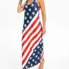 American Flag Racerback Maxi Dress