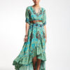 Boho Dress High-low Floral Print Long Dresses For Women Cloth - Image 4