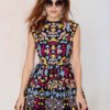 Boho Skater Slim Fit Short Dress