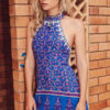 Boho Sleeveless Backless Short Dresses