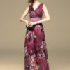 Chiffon Maxi Dress 2019 Floral Summer Dress Women Long Party Dress - Image 5