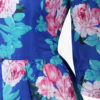 Floral Maxi Dress 2019 Women Blue Half Sleeve Summer Dress - Image 2