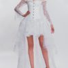 High Low Two Piece Corset Dress - Image 16