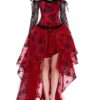 High Low Two Piece Corset Dress - Image 7