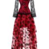 High Low Two Piece Corset Dress - Image 9