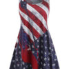 Patriotic American Flag Tunic Dresses
