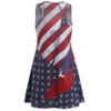 Patriotic American Flag Tunic Dresses - Image 2