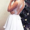 Plunging Neck Lace Backless - Image 2