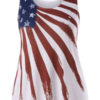 Plus Size American Flag Graphic Tank Top