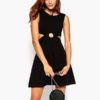 Sleeveless Cut Out Little Black Dress - Image 2