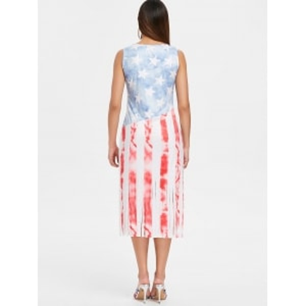 American Flag Fringed Edge Dresses - Image 3