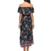 Boho Floral Off Shoulder High Low Dresses - Image 5