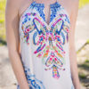 Boho Halter Backless Tassels Maxi Dresses - Image 2