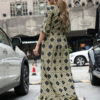 Boho Sexy Plunging Half Sleeve Maxi Dresses - Image 3