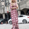 Boho Sexy Plunging Half Sleeve Maxi Dresses - Image 5
