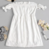 Button Up Knotted Mini Dress - Image 2