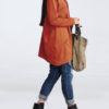 Casual Long Raglan Sleeve Turtleneck Top - Image 6