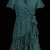 Dotted Ruffles Mini Dress - Image 4
