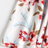 Floral Print Belted Surplice Skater Dress - Image 5