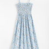 Floral Smocked Cami Midi Dresses