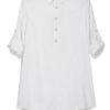 Half Button High Low Dress - Image 4