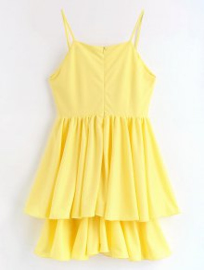 Lettuce Edge Layered Skater Cocktail Dresses - Image 2