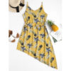 Pineapple Palm Asymmetrical Dresses - Image 2