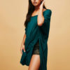 Round Neck High Low Split T - Shirt - Image 4