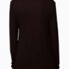 Round Neck Long Sleeve Zipper T Shirt - Image 4