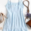 Ruffles Cami Overlap Dresses - Image 2