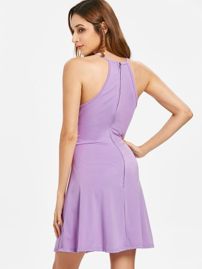Scalloped Cut Out Cami Dress - Image 4