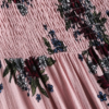 Smocked Floral Off Shoulder Dress - Image 4