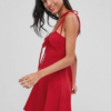 Smocked Tied Straps Mini Dress - Image 4