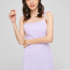 Tied Straps Open Back Mini Dress