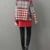 Vintage Floral Double Layered Long Sleeve Blouse - Image 5