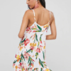 Floral Ruffles Mini Dress - Image 5
