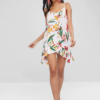 Floral Ruffles Mini Dress - Image 2