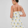 Overlap Pineapple Mini Dress - Image 2
