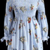 Stripes Smocked Off Shoulder Dress - Image 5