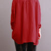 Button Down Lapel Loose Casual Blouses - Image 6