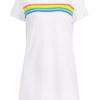 Colorful Stripes Tee Dress - Image 2