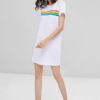 Colorful Stripes Tee Dress - Image 5