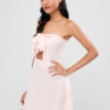 Double Knot Tie Strapless Dress - Image 4