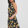 Floral Cami Midi Skater Dress