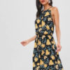 Floral Cami Midi Skater Dress - Image 2
