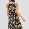 Floral Cami Midi Skater Dress - Image 4