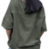 Half Sleeve Pocket Blouse - Image 2