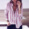 Office Blouse Loose Button Casual Blouses Ladies Clothes